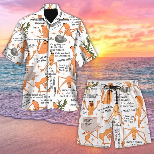 Marcus The Worm Hawaiian Shirt and Short, Where Is Jimbo James Shorts, Jimbo James Aloha Shirt, Meme Aloha Shirt, Funny Beach Vacation Outfit