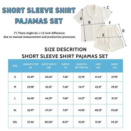 Christmas Gingerbread Cookie Short Pajamas Set with Pocket