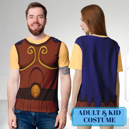 Hercules Greek Mythological Genie Halloween 3D Shirt