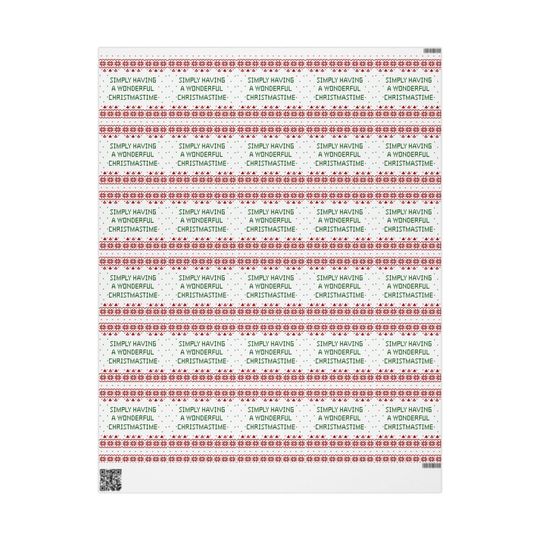 Wonderful Christmastime Wrapping Paper – Beatles Holiday Gift Wrap & Festive Packaging