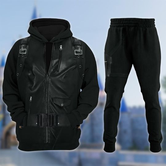 BUCKYY Bn Barnes Hoodie & Joggers Set, Thunderbolts Sweatshirt, Avengers Costume Hoodie, Superhero Winter Soldier Cosplay Costume Tee