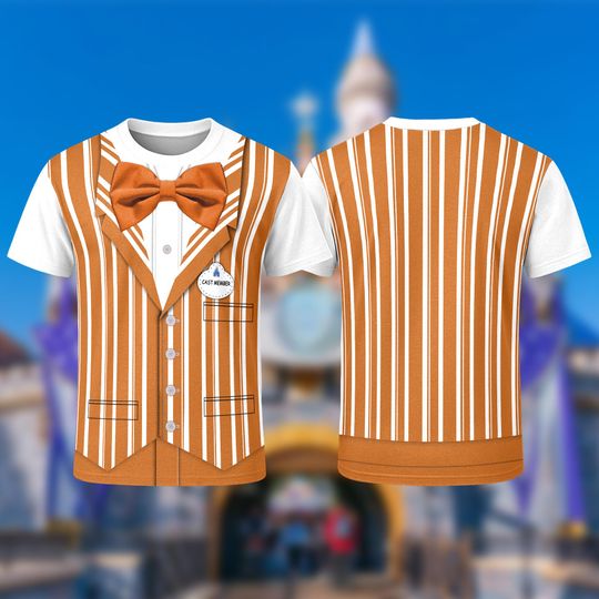 Disney The Dapper Dans Character 3D Costume Cosplay Shirt