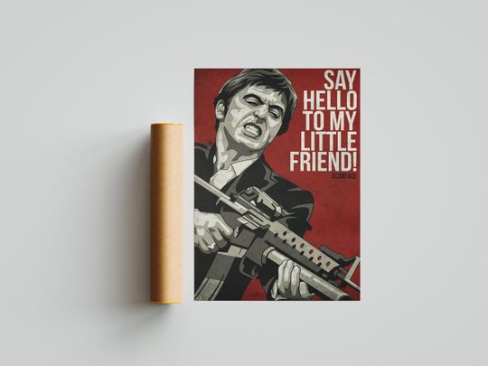 Scarface Poster – Iconic Movie Wall Art