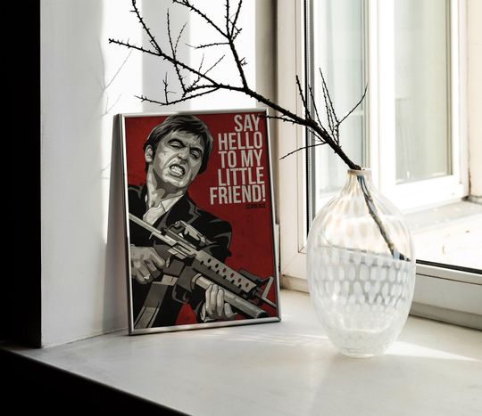 Scarface Poster – Iconic Movie Wall Art