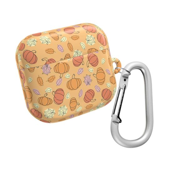 Autumn Pumpkin AirPod Case | Fall Vibes, Cute Wireless Earbud Holder