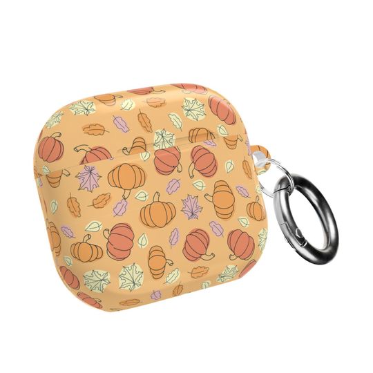 Autumn Pumpkin AirPod Case | Fall Vibes, Cute Wireless Earbud Holder