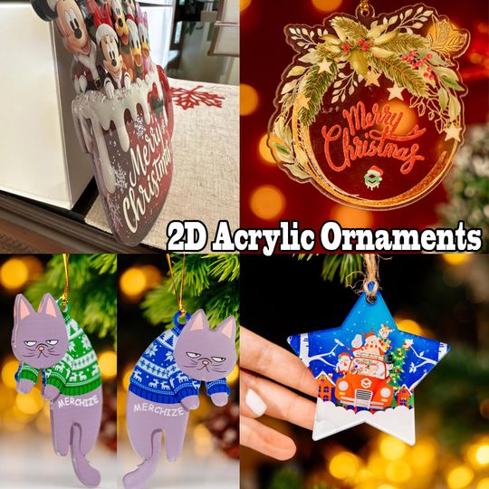 Derpy Blue Tiger Ornament, Derpy Tiger Ornament, K-Pop Huntrix Demon Hunter