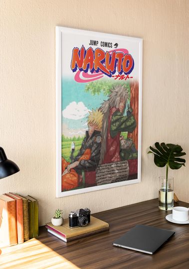 Narutoo x Jiraiya Anime Poster