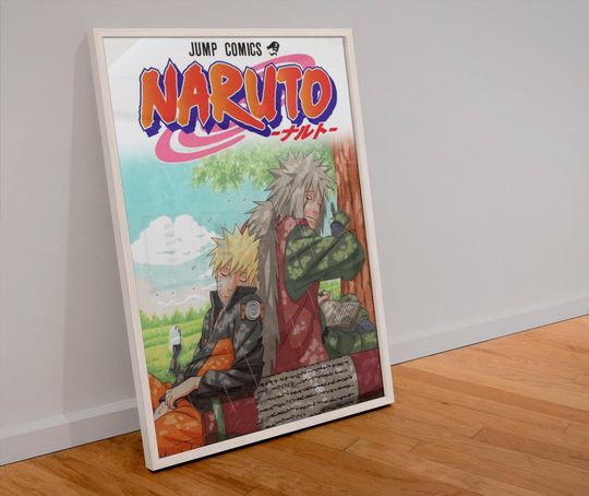 Narutoo x Jiraiya Anime Poster