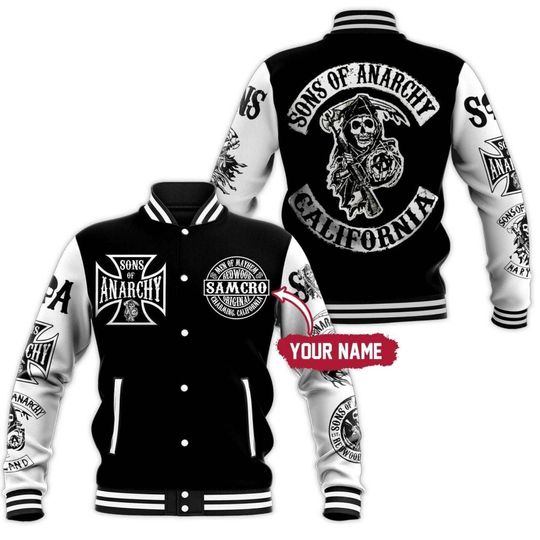 Sons Of Anarchy Jacket For Fan, Gift For Him, Gift For Friend