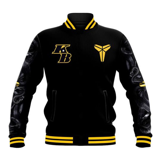 Kobe Bryant New Baseball Jacket For Fan, Gift For Him, Gift For Friend