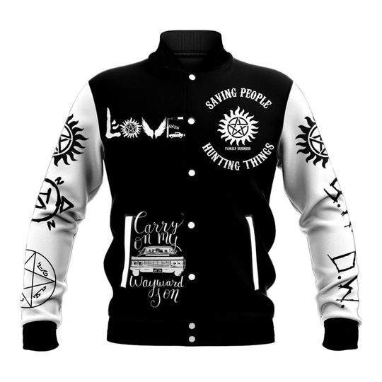 Supernatural Jacket For Fan, Gift For Him, Gift For Friend