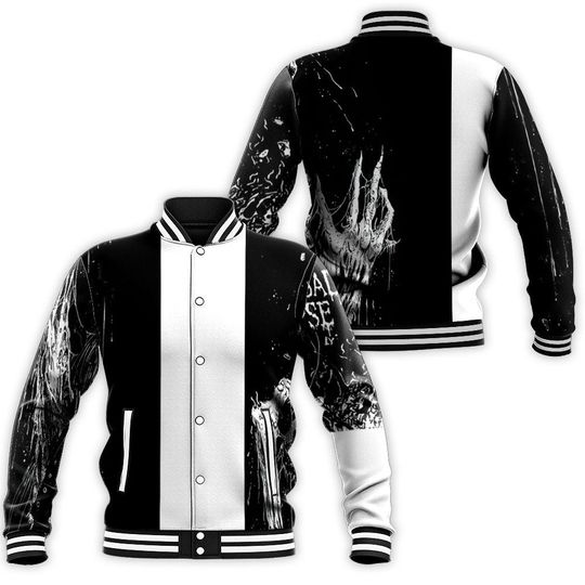 Cannibal Corpse Skeleton Ghost Jersey Varsity Jacket, Baseball Jacket, Gift For Him, Gift For Friend
