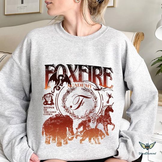 Foxfire Academy Sweatshirt, Kotlc Sweatshirt, Lost Cities Keeper Sweatshirt
