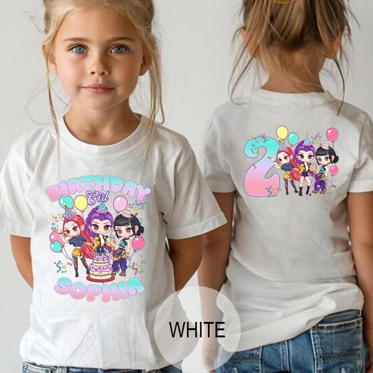 Custom "Huntrix" Birthday Shirt: Personalized Kpop Fan Tee