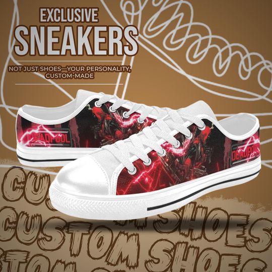 Deadpool Women's Low Top Shoe Sneakers