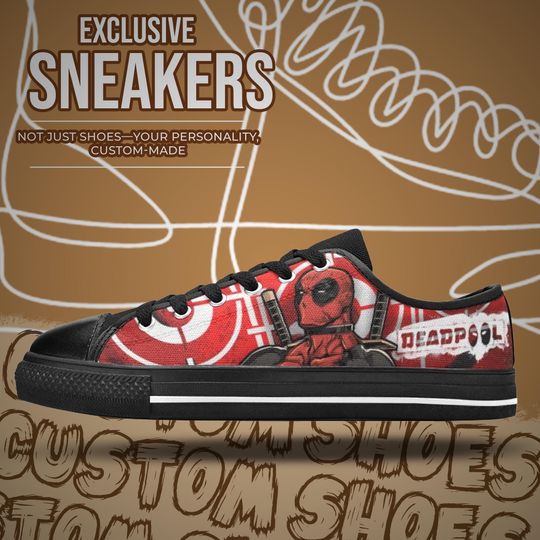 Deadpool Women's Low Top Shoe Sneakers