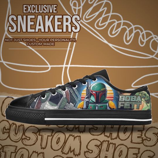 Boba Fett Women's Low Top Shoe Sneakers