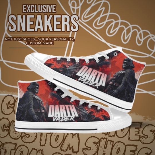 Darth Vader High Top Shoes