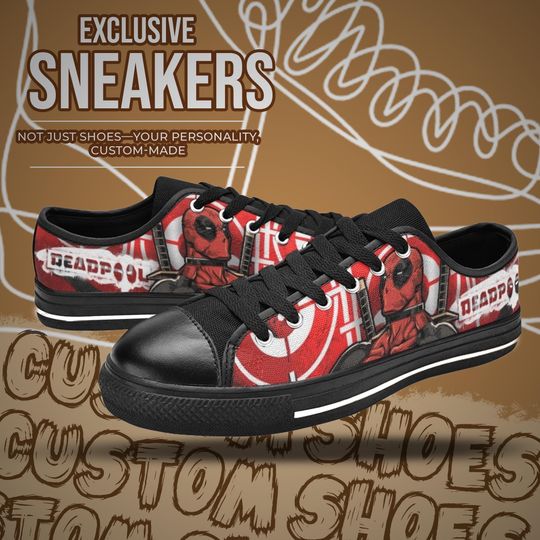 Deadpool Women's Low Top Shoe Sneakers