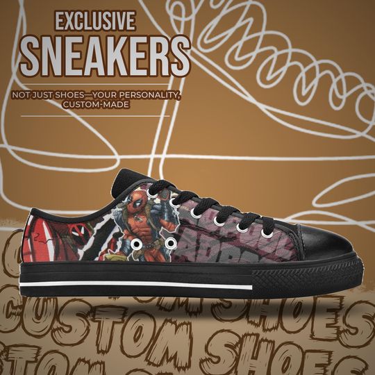 Deadpool Women's Low Top Shoe Sneakers