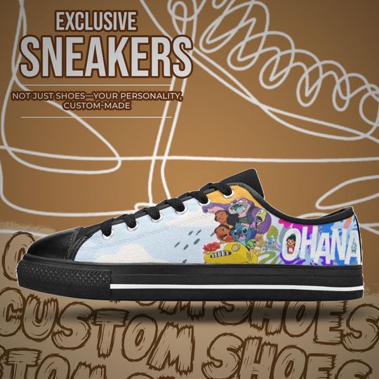 Lilo & Stitch Women's Low Top Shoe Sneakers