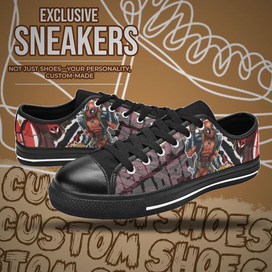 Deadpool Women's Low Top Shoe Sneakers