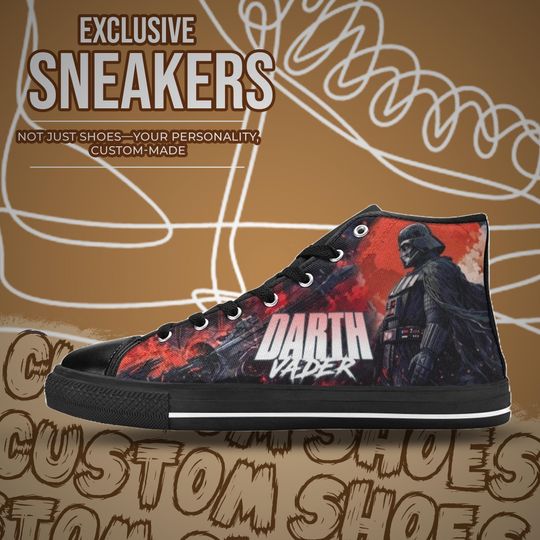 Darth Vader High Top Shoes
