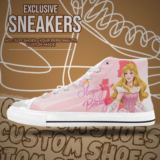 Sleeping Beauty High Top Shoes