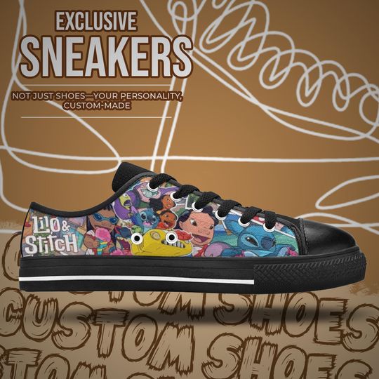 Lilo & Stitch Women's Low Top Shoe Sneakers