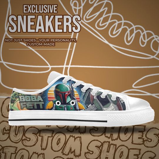 Boba Fett Women's Low Top Shoe Sneakers