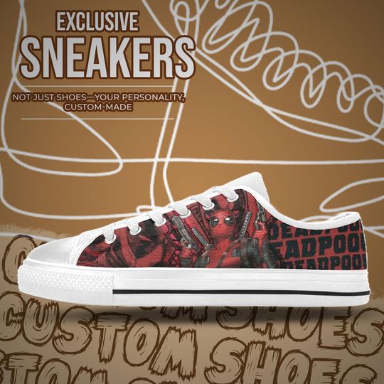 Deadpool Women's Low Top Shoe Sneakers
