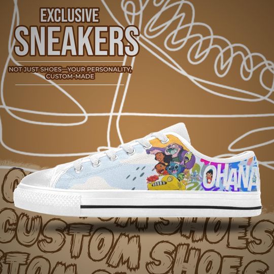 Lilo & Stitch Women's Low Top Shoe Sneakers