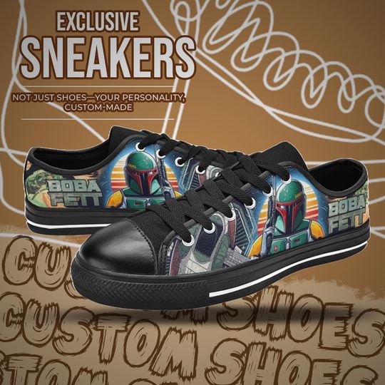 Boba Fett Women's Low Top Shoe Sneakers