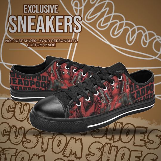 Deadpool Women's Low Top Shoe Sneakers