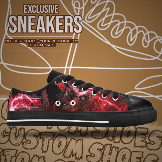 Deadpool Women's Low Top Shoe Sneakers