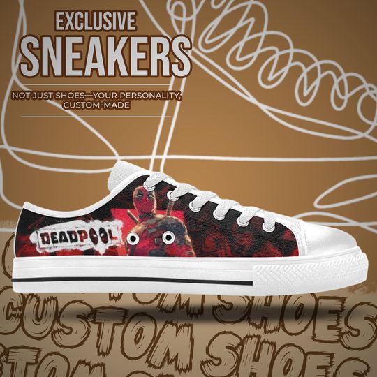 Deadpool Women's Low Top Shoe Sneakers