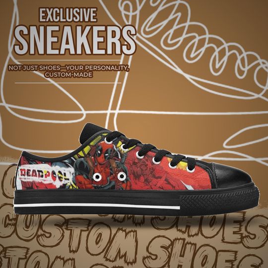 Deadpool Women's Low Top Shoe Sneakers