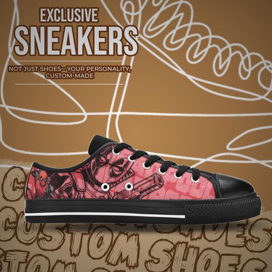Deadpool Women's Low Top Shoe Sneakers