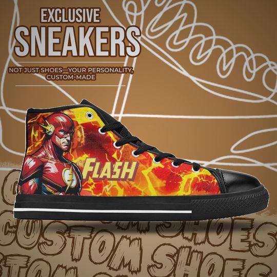 The Flash Sneakers High Top Shoes