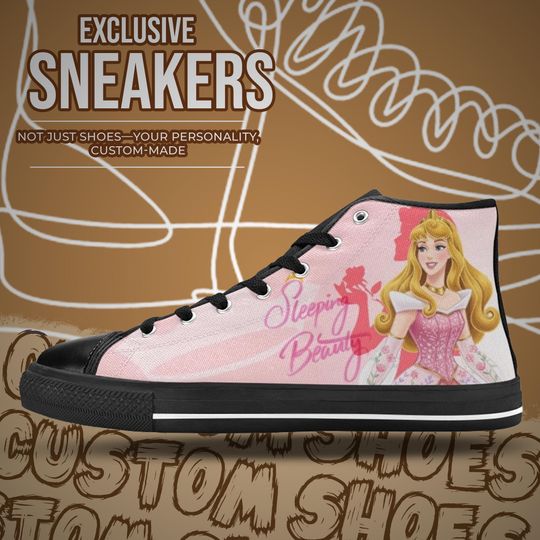 Sleeping Beauty High Top Shoes