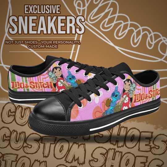 Lilo And Stitch Women's Low Top Shoe Sneakers