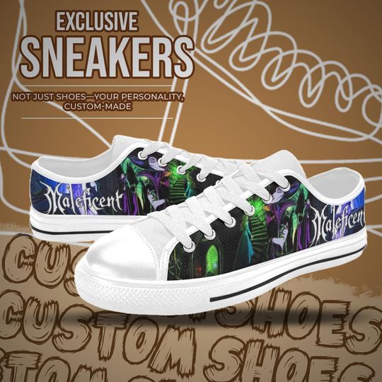 Maleficent Women's Low Top Shoe Sneakers