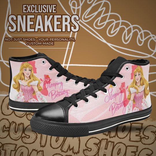 Sleeping Beauty High Top Shoes