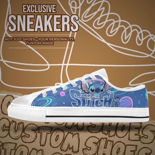 Lilo & Stitch Women's Low Top Shoe Sneakers