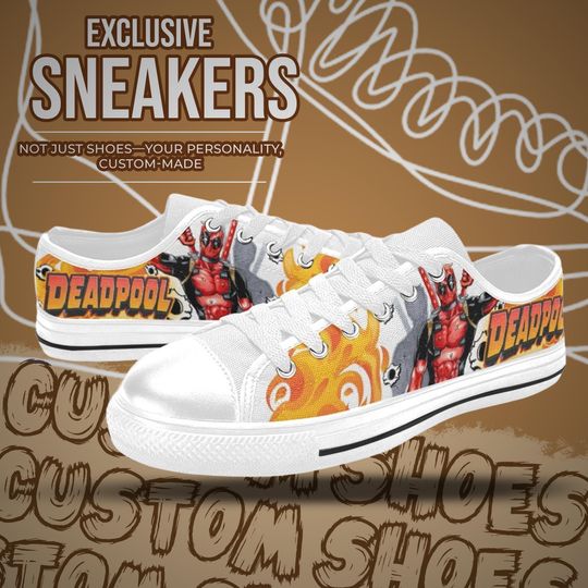 Deadpool Women's Low Top Shoe Sneakers