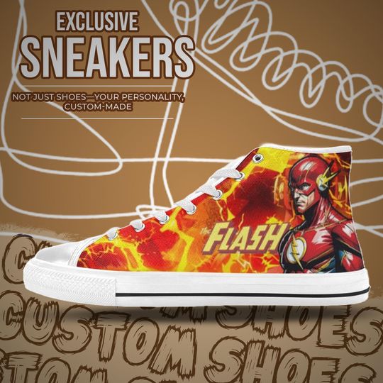 The Flash Sneakers High Top Shoes