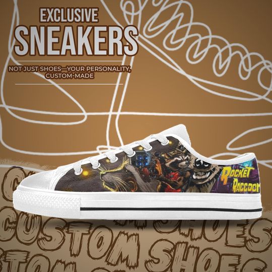 Rocket Raccoon Women's Low Top Shoe Sneakers