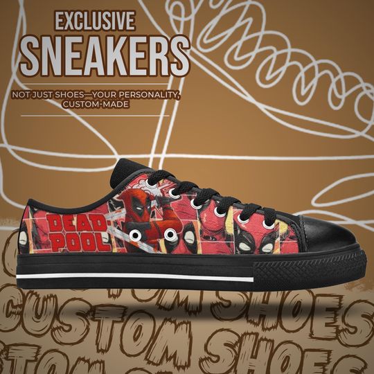 Deadpool Women's Low Top Shoe Sneakers