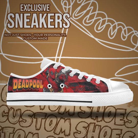 Deadpool Women's Low Top Shoe Sneakers